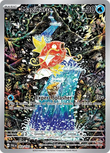 Magikarp, Illustration Rare fra Paldea Evolved