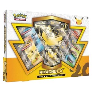 Red og Blue Collections: Pikachu EX Collection, forseglet